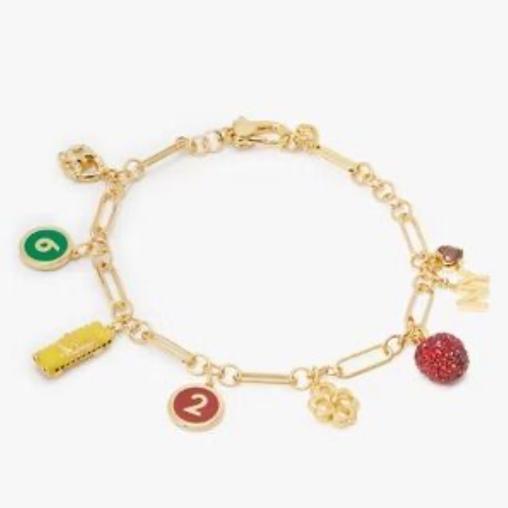 Kate Spade New York Minute Nyc Charm Bracelet NWT -Dust Bag included